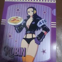 ジョイフル ワンピース コラボ ロビン A4クリアファイル