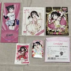 矢澤にこ ラブライブ 西武コラボカード ブロマイド 中国限定缶バッジ等 5点