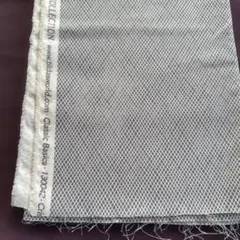 Tilda コットン生地 110cm幅100cm グレーに白の斜めライン