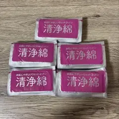 お肌にやさしいウェットコットン 清浄綿 50包