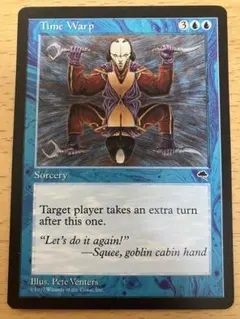 MTG 時間のねじれ Time Warp テンペスト 英語 1枚