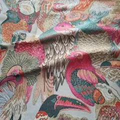 ジャカード 生地 幅145cm長さ50cm 鳥