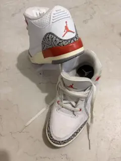Air Jordan 3 Retro Fire Red スニーカー