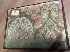 希少✨未使用✨ETRO エトロ ペイズリー タオルケット 綿100% Kokumiです！希少✨未使用✨ETRO エトロ ペイズリー