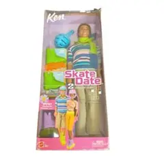スケートデイト ケン マテル 2002年 箱入り バービー人形