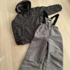IGNIO 子ども用ウェア ジャケットとパンツセット グレー