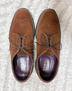 美品 REGAL Charles F. Stead スエード　パターンオーダーのサムネイル