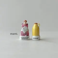 フェーヴバスルームフランスフェーブミニチュア陶器f-3921