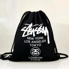 新品　 STUSSY ショルダーバッグ　ブラック
