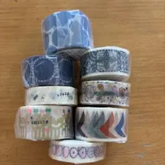 廃盤　ミナペルホネン　マスキングテープ　未使用　9個セット　貴重 mina perhonen - 【即購入OK 】ミナペルホネン 限定 マスキング