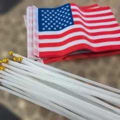 330 アメリカ国旗 小型多数セット 23枚