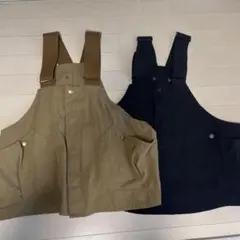 アンティカ　ブラック ストラップベスト