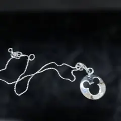 ミッキーマウス シルバーネックレス