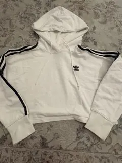 adidas パーカー 白