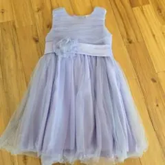 薄紫のフォーマルドレス　120