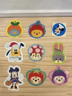 香港ディズニーランド ステッカー 9枚セット