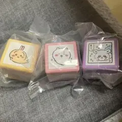 ☁*️様 ちいかわ　ダブルスタンプ ちいかわ・うさぎ・モモンガ3個セット＋おまけ