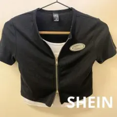 SHEIN ジップアップTシャツセット
