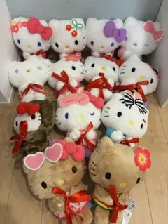 キティ　Myハローキティ　抱っこポーズドール　BIGタイプ1.2.3タイトー限定