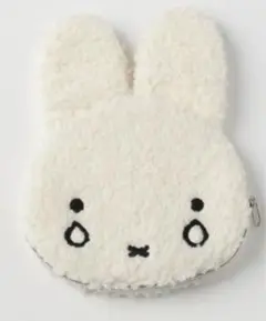 新品未開封　Heather ポーチ ミッフィー　ｍiffy モコモコポーチ