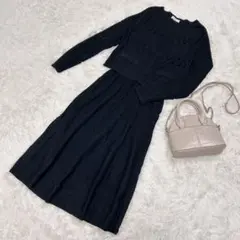 bouchon ニットワンピース カーディガン　セット　スコットクラブ