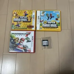ソフト4本セット　ニュースーパーマリオブラザーズ1&2、マリオカートDS & 7