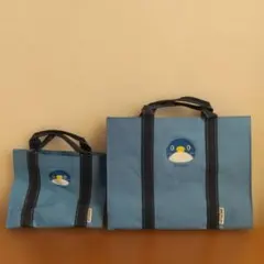 HITACHI ペンギンデザインバッグ2点セット