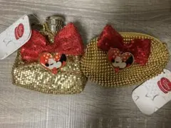 ディズニー　ミニーポーチセット