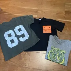 120 半袖　Tシャツ　3枚セット 男の子