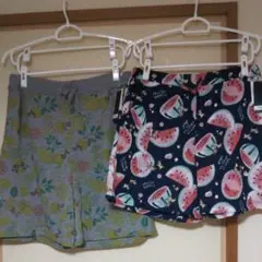 チップ&デール ハーフパンツ〈４L２枚セット〉
