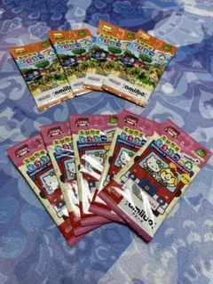 amiiboカード どうぶつの森　未開封計9パック