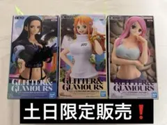 ワンピース GLITTER&GLAMOURS フィギュア 3種セットのサムネイル