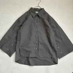 マルシャルテル アシンメトリーカラー ワイド タック シャツ - メルカリ