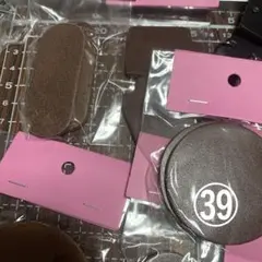 茶色革サンプルセット　38枚