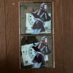ペルソナ3 リロード グッスマくじ クリアミニ色紙 山岸風花 ２点セット