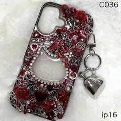 C036♡iPhoneケース♡スマホケース♡デコケース♡ゴテゴテ♡地雷♡