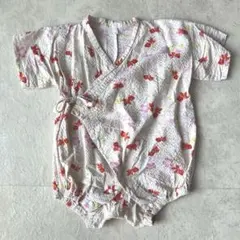 浴衣ロンパース　金魚柄　80