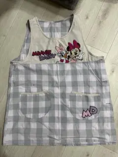 保育士 エプロン ディズニー ミニーちゃん デイジー
