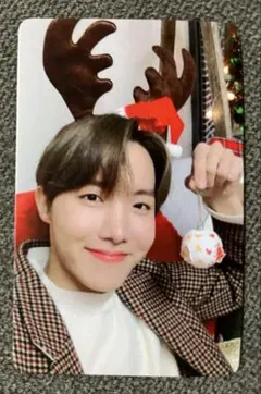 J-HOPE ジェイホープ　BTS　クリスマス　トレカ　カード　防弾少年団