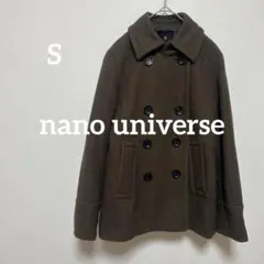 ナノユニバース/nano universe ピーコート　36 S カーキのサムネイル