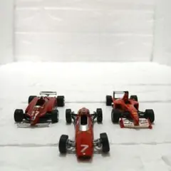 ローソン 軌跡のF1 コレクション フェラーリ F1-2000他 ミニカー 3種のサムネイル