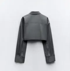 ZARA クロップドシャツ XSのサムネイル