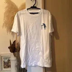 ワンピースプリント Tシャツ Sサイズ ホワイト