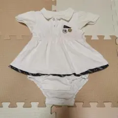 アプレレクール　ミニー ポロシャツスタイルロンパース 80センチ