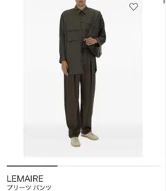LEMAIRE スラックス　メンズ　22aw 48のサムネイル