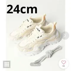 FILA イントレーションライト 24cm 厚底 スニーカー