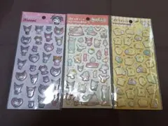 サンリオ　ぷくっとシール　クロミ　ポムポムプリン