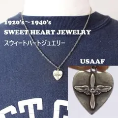 40s　スウィートハートジュエリー　WW2　イーグル　USAAF　米軍　古着 40s スウィートハートジュエリー WW2 イーグル 米軍 古着 ミリタリー