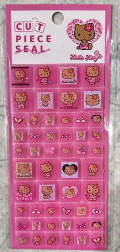 カットピースシール タイルシール ハローキティ　日焼け