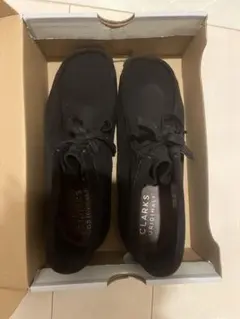 クラークス Clarks ワラビー Wllabee ブラック 7 1/2 25.